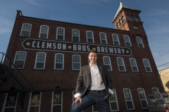 Clemson Brewery and owner Kenan Porter on October 28, 2015.
ERIK GLIEDMAN/Times Herald-Record